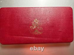 1972 Bahamas Islands 9 Coin Silver Proof Set Franklin Mint