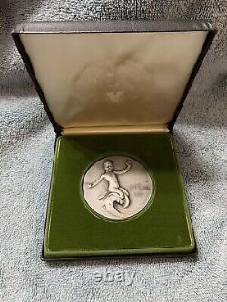 1972 Boy Mermaid Sterling Silver Franklin Mint Cecil Thomas 6.9ozt
