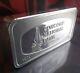 1972 Franklin Mint Concord Bank New Hampshire 2oz+ Sterling Silver Ingot Bar