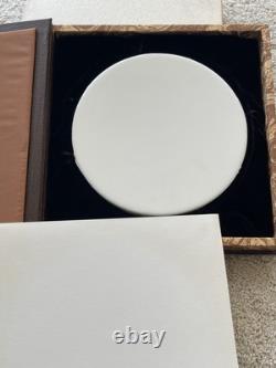 1972 FRANKLIN MINT MOUNTAIN MAN SOLID STERLING SILVER PLATE COMPLETE WithCOA & BOX