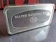 1972 Franklin Mint Maine National Bank Portland 2oz+ Sterling Silver Ingot Bar