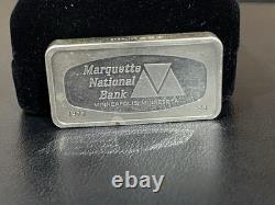 1972 Franklin Mint 1000 Grain-solid Sterling Silver Bar Collectors Vintage