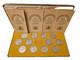 1972 Franklin Mint 12 Caesars Sterling Silver Coin Set 15 Ozt Antique Finish
