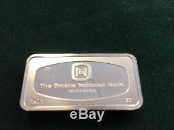 1972 Franklin Mint Bank Marked 50 States Complete Set of Sterling Silver Ingots