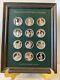 1972 Franklin Mint Norman Rockwell's Spirit Of Scouting Silver Medals Set Of 12