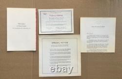 1972 Franklin Mint Sterling Silver Collector's plate The Carolers by N. Rockwell