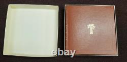1972 Franklin Mint Sterling Silver First Thanksgiving Plate COA/BOX NICE