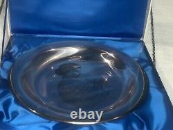 1972 Franklin Mint Sterling Silver Mother's Day Plate Limited Edition