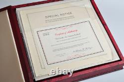 1972 Norman Rockwell Sterling Silver Plate Franklin Mint The Carolers Limited Ed