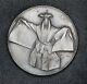 1972 Samurai Matsuoka Japan 6.52 Oz Sterling Silver Franklin Mint Medal 2pq7