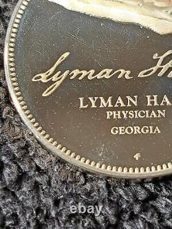 1972 USA Lyman Hall Physician BICENTENNIAL COUNCIL Sterling Silver Medal #27