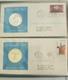 1972 United Nations Commemorative Medal Book Sterling Silver Proof Set Of 5