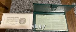 1973, 1974,1975 St. Patrick's Day Proof. 925 Silver Medal & Cachet Franklin Mint