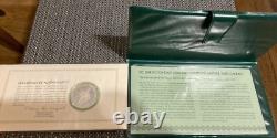 1973, 1974,1975 St. Patrick's Day Proof. 925 Silver Medal & Cachet Franklin Mint