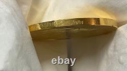 1973 Fm Sterling Silver 41 Gram Proof Presidential Coin = 1.2 Oz Asw = Reagan