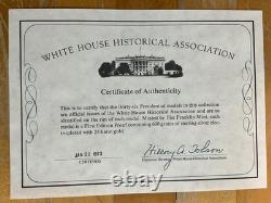 1973 Fm Sterling Silver 41 Gram Proof Presidential Coin = 1.2 Oz Asw = Reagan