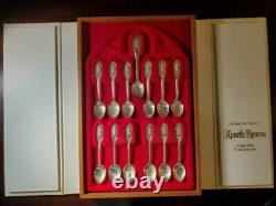 1973 Franklin Mint Apostles Sterling Silver Silver Spoons (13 pieces)