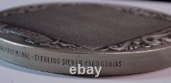 1973 Franklin Mint Calendar 4500 gr (292.6 grams) Sterling Silver medallion