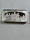 1973 Franklin Mint Christmas Silver Bar Asw 1.93 Oz