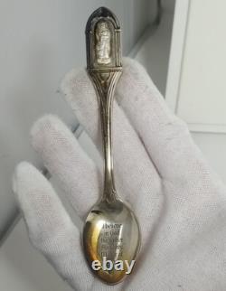 1973 Franklin Mint Collection of Apostle Silver Spoons COA and Case #3300