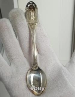 1973 Franklin Mint Collection of Apostle Silver Spoons COA and Case #3300