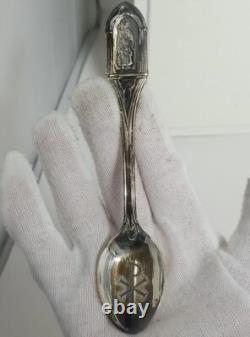 1973 Franklin Mint Collection of Apostle Silver Spoons COA and Case #3300