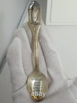 1973 Franklin Mint Collection of Apostle Silver Spoons COA and Case #3300