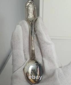 1973 Franklin Mint Collection of Apostle Silver Spoons COA and Case #3300