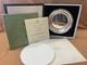 1973 Franklin Mint James Wyeth'winter Fox' Sterling Silver Collectors Plate