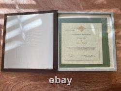 1973 Franklin Mint James Wyeth'Winter Fox' Sterling Silver Collectors Plate