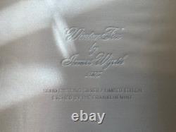 1973 Franklin Mint James Wyeth'Winter Fox' Sterling Silver Collectors Plate