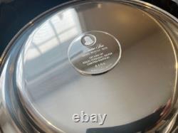 1973 Franklin Mint James Wyeth'Winter Fox' Sterling Silver Collectors Plate