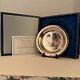 1973 Franklin Mint Mother & Child Sterling Silver 8 Plate Mothers Day W Box Coa