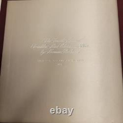 1973 Franklin Mint Norman Rockwell Trimming The Tree Sterling Silver. 925 Plate