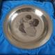 1973 Franklin Mint Solid Sterling Silver Collector Plate Mother And Child 210g