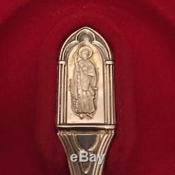 1973 Franklin Mint Sterling Silver Apostle Spoon Set