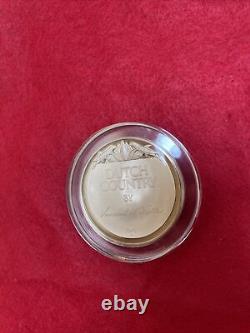 1973 Franklin Mint Sterling Silver Dutch Country By Vincent H. Miller Medal Coin