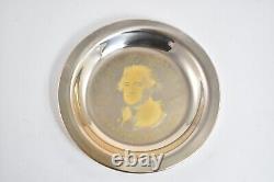 1973 Franklin Mint Sterling Silver Franklin Mint Thomas Jefferson 24k Plate 47