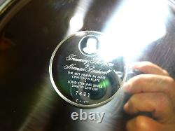 1973 Franklin Mint Sterling Silver Norman Rockwell Plate/Trimming The Tree/ Nice