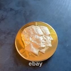 1973 Inaugural Medal Richard Nixon / Spiro Agnew Sterling Silver Franklin Mint