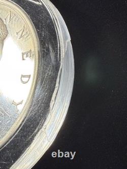 1973 John F. Kennedy Sterling Silver Memorial Medal Franklin Mint Item #382