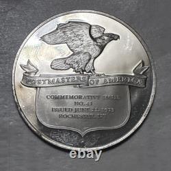 1973 Postmasters Of America commemorative NO. 43.925 Sterling Silver MS++++++++