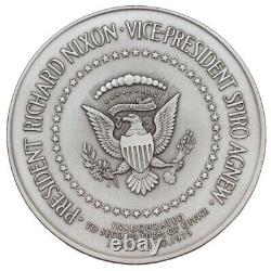 1973 Richard Nixon-Agnew Inaugural Medal 6.1oz. 925 SterlingSilver Franklin Mint