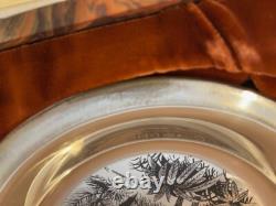 1973 Solid Sterling Silver- Limited Edition- Franklin Mint American Wild Turkey