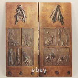1973 The Franklin Mint Giacomo Manzù Sterling Silver Pastoral Relief Plaque
