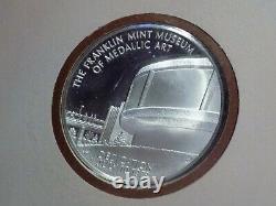 1973 The Franklin Mint Museum of Medallic Art First Issue 39mm Silver Medal