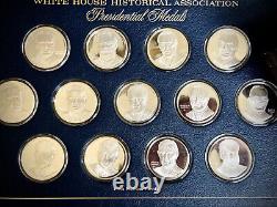 1973 White House Historical Assoc 37 Sterling Silver Presidential Medals Set