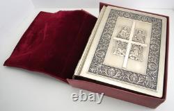 1974/1975 Franklin Mint Family Bible 12oz Sterling Silver King James Version