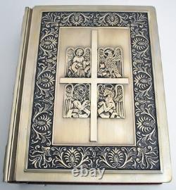 1974/1975 Franklin Mint Family Bible 12oz Sterling Silver King James Version