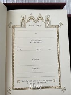 1974/1975 Franklin Mint Family Bible 12oz Sterling Silver King James Version